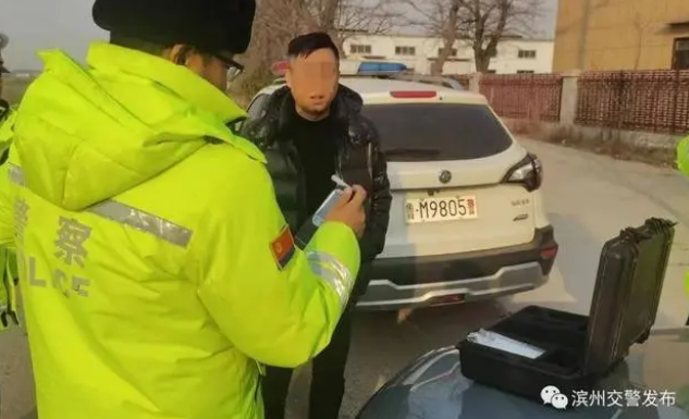 二次酒驾+无证驾驶，滨州一男子连续3次因酒驾被查获！